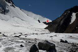 Фото 15. Перевал Онтор со стороны лед. Кельтор