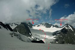 Фото 53. Вид из юго-восточной камеры лед.Вокруг Света на северо-западную.