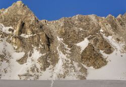 Перевал Некрасова со стороны спуска