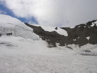 Перевал Кара-Тор с севера, фото 2005 года.