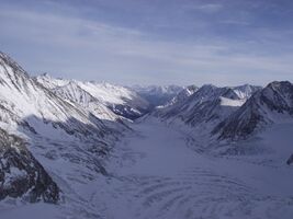 Ледник Менсу - самый длинный ледник на Алтае