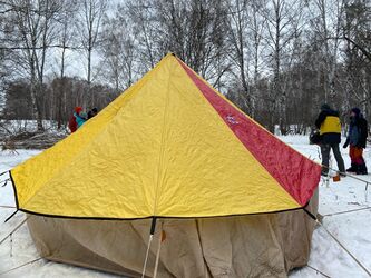 Наша палатка номер раз